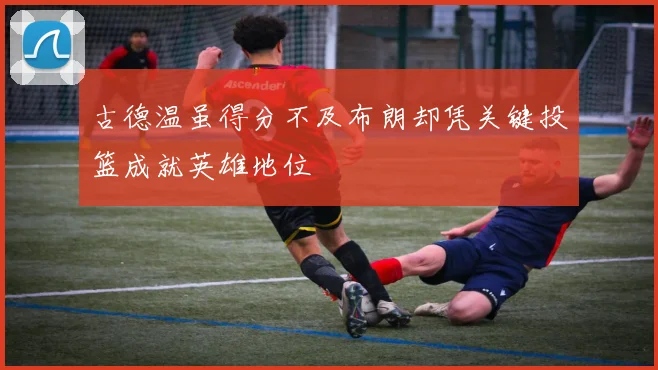 古德温虽得分不及布朗却凭关键投篮成就英雄地位